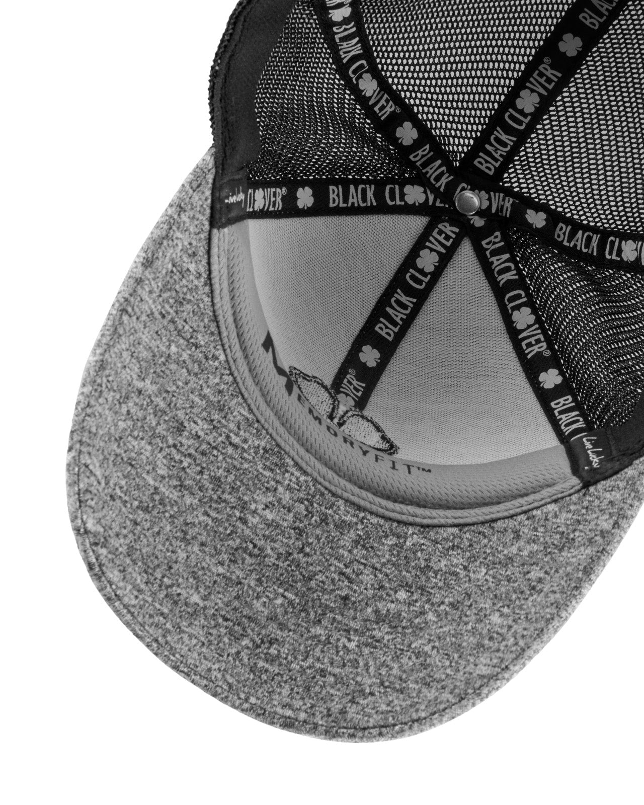 Black Clover 🍀 Lucky Heather Mesh Grey