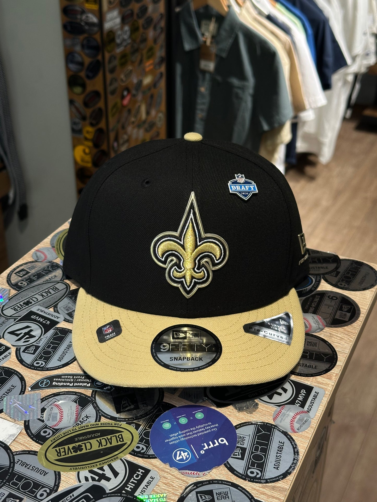 New Era 9Fifty — New Orleans Saints NFL Draft 2026