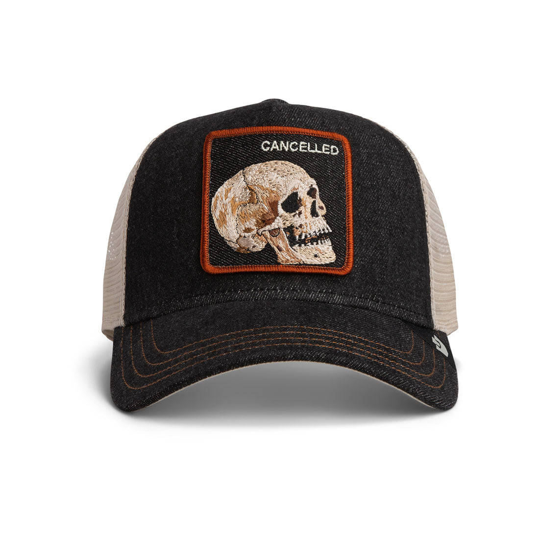 Goorin Bros Denim Skull