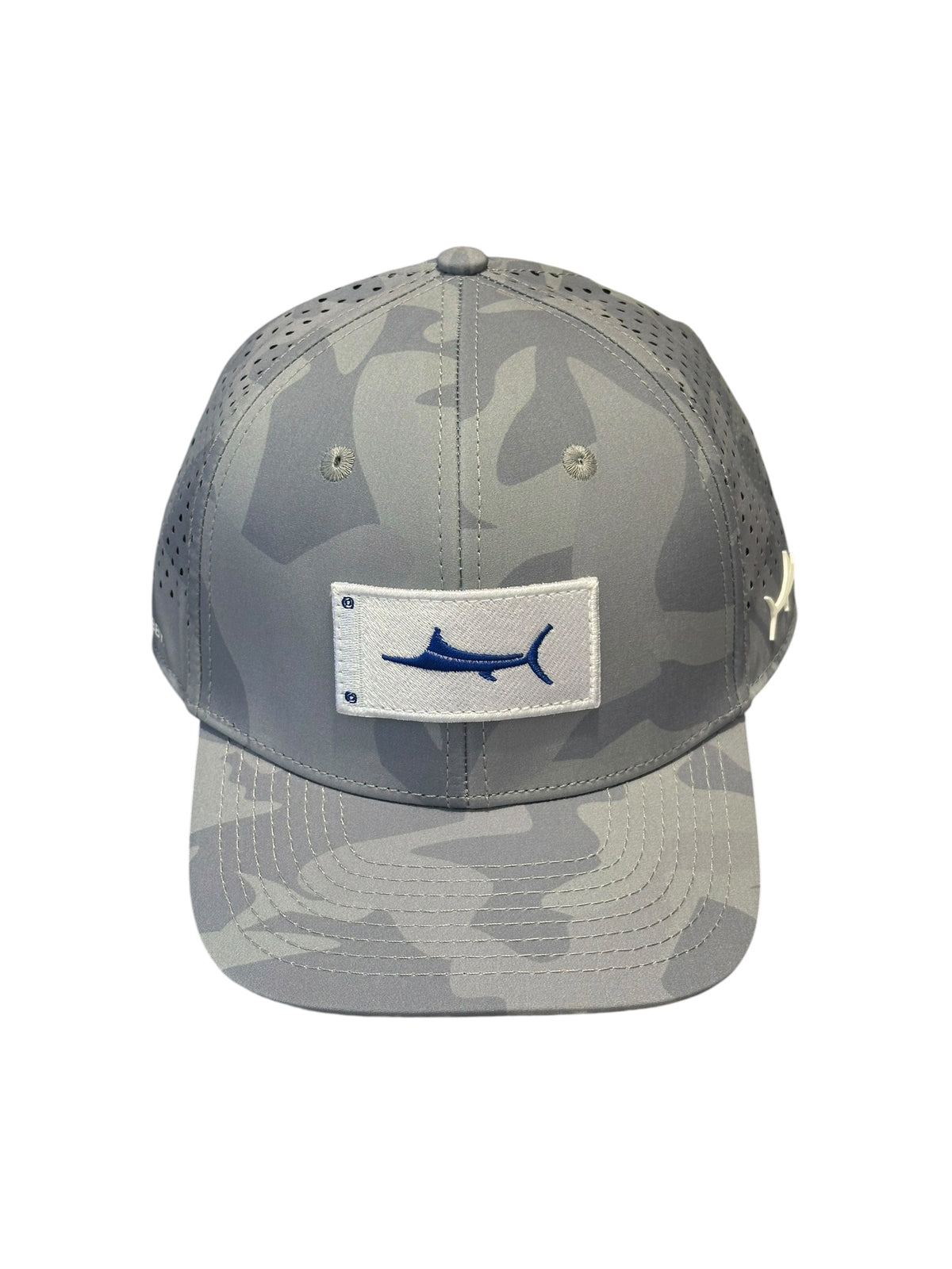 Billfish Blue Marlin Low Profile Flag Hat
